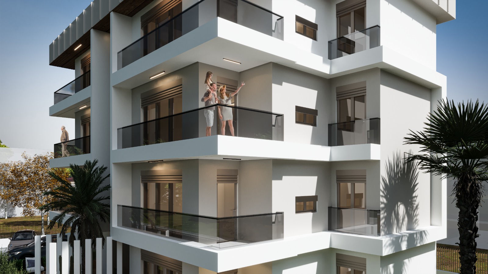 Yeniköy Projesi — Balkon detayları
